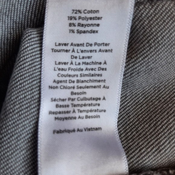 Talbots Flawless - Dark grey high waist straight legs jeans - Size: 12P - Picture 7 of 10